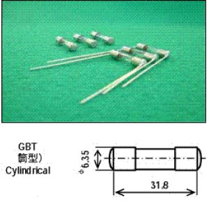 画像: GBT　250V　800mA(RM)　（一袋10個入り）